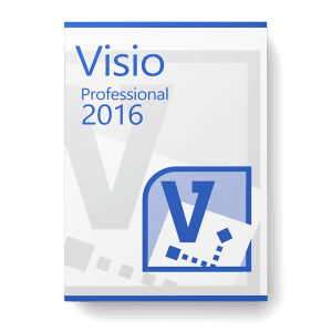 Microsoft Visio 2016 Professional Lizenz für 3 PC