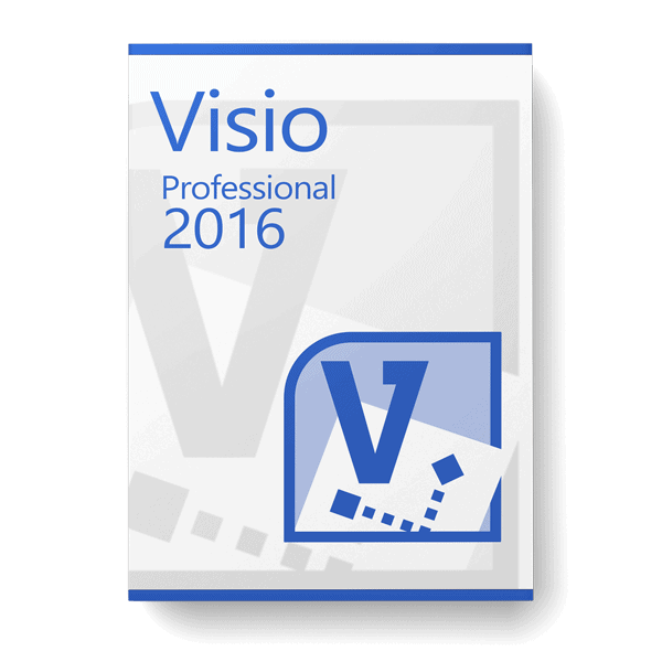 Microsoft Visio 2016 Professional Lizenz für 3 PC