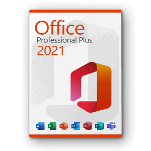 Microsoft Office 2021 Professional Plus Lizenz für 3 PC