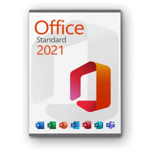 Microsoft Office 2021 Standard Lizenz für 3 PC