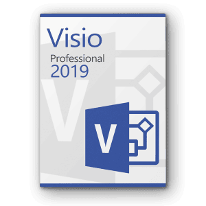 Microsoft Visio 2019 Professional Lizenz für 3 PC