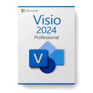 Microsoft Visio 2024 Professional Lizenz für 3 PC